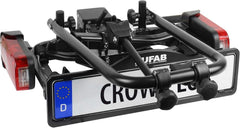 EUFAB Crow Plus 11582 Porte-vélo, Extensible