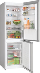 KGN367LDF- Srie 4,Rfrigrateur combin pose-libre,186 x 60 cm,Inox