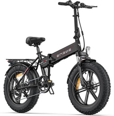 EP-2 Pro Vélo électrique Pliable 20 × 4.0 Fat Bike Electrique 7 Vitesses avec Batterie Amovible 48V 13Ah Autonomie 120km Tout-Terrain & VTT & Plage & Neige -