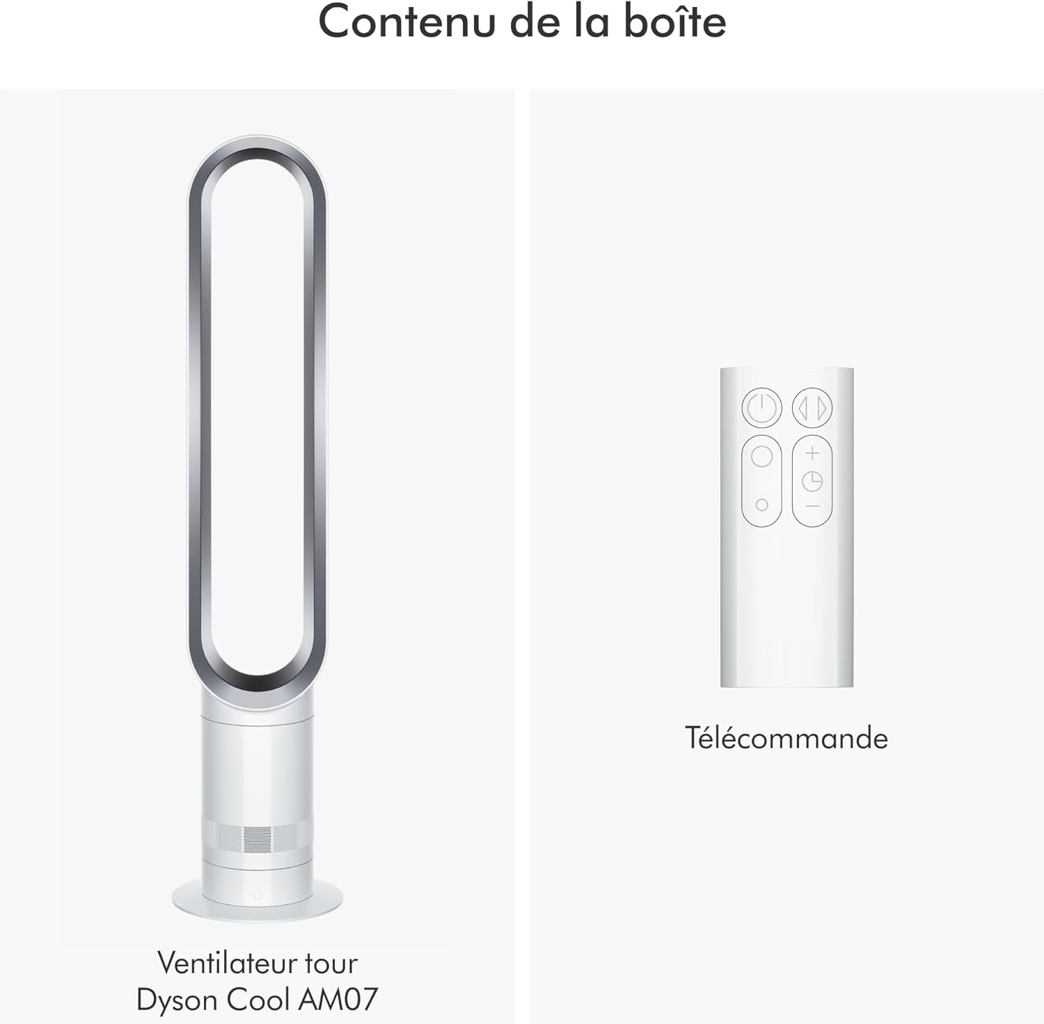 Dyson AM07 Air Multiplier Tower Fan, White