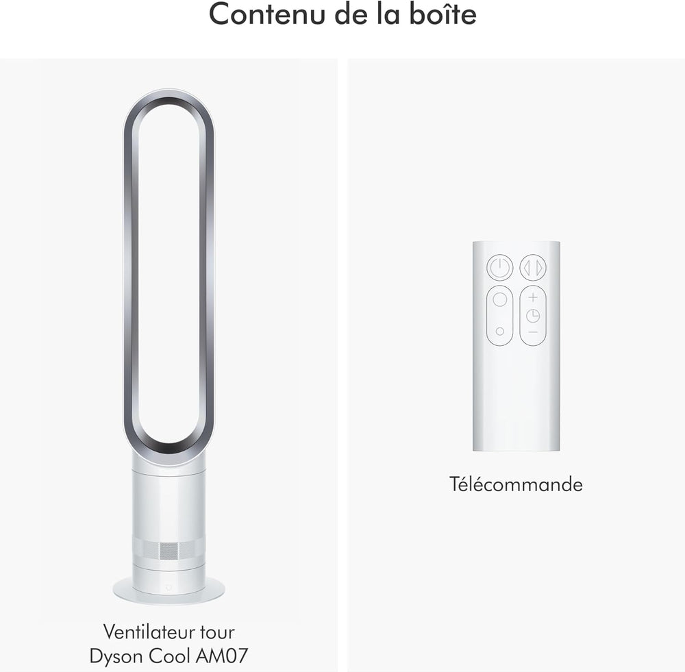 Dyson AM07 Air Multiplier Tower Fan, White