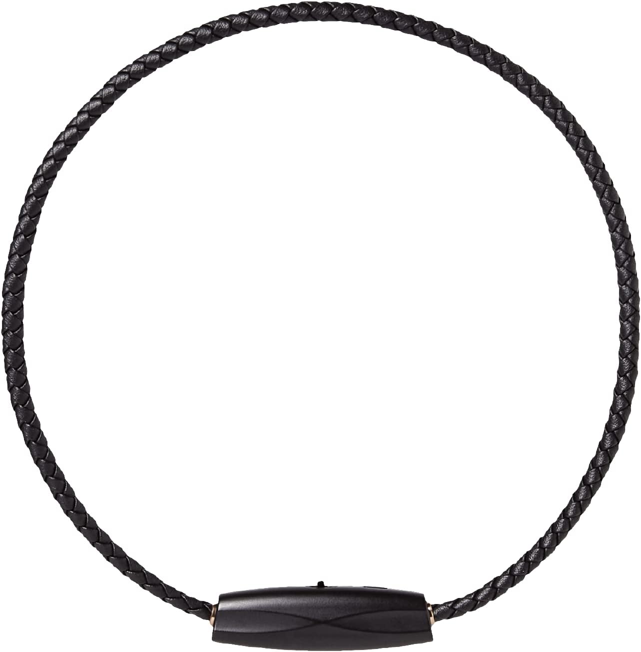 Airvida M1 Purificateur d'air ionique portable (Noir) | Collier en titane (50cm) | Rechargeable par USB | Pour le quotidien et en voyage