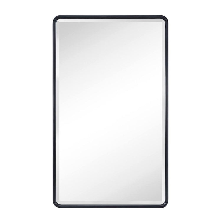 17 Stories 00231094FAB043DAABAEACD0DC4046DE Farmhouse Recessed Metal Bathroom Medicine Cabinets with Mirror with Adjustable Tempered Glass Shelves